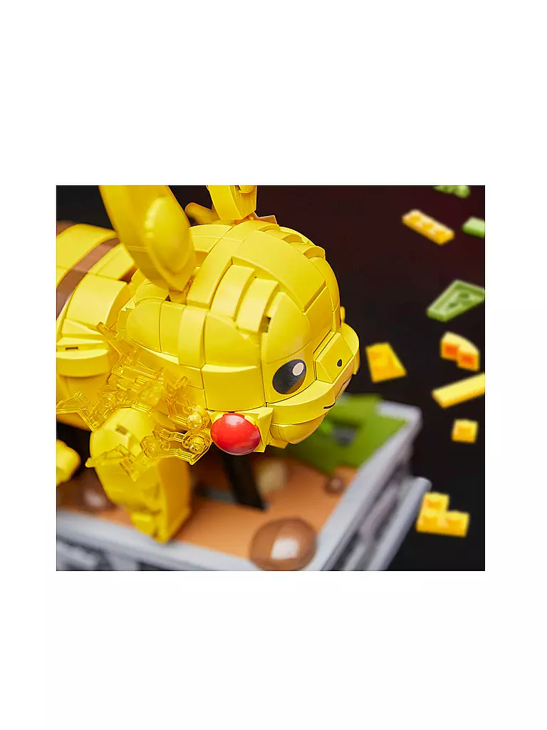 MEGA CONSTRUX MEGA Pokémon Motion Pikachu bewegliches Bauset keine Farbe